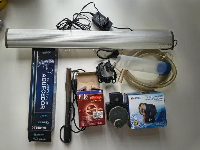 ACESSÓRIOS para aquário