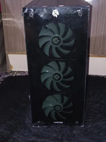 Gabinete Gamer Hayom GB1729 RGB Novo + 4 Fans