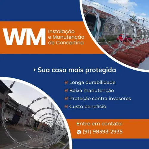 Instalação de Concertina