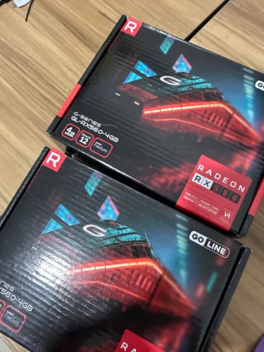 Placa de vídeo Radeon RX 560 4gb Nova