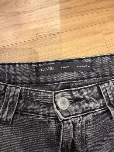 Calça baggy cinza renner tamanho 42