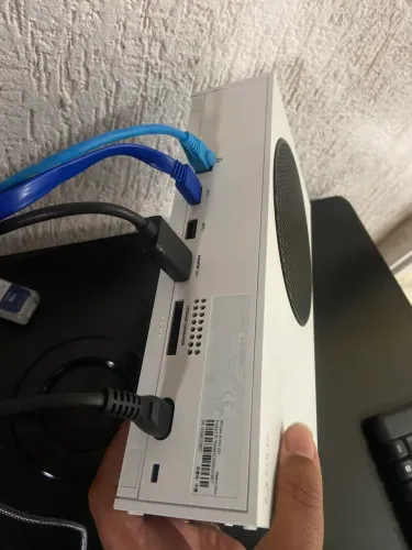 Xbox séries S com controle