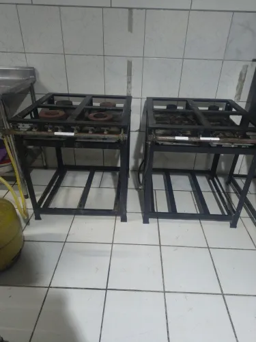 Fogão industrial Alta pressão 4 bocas