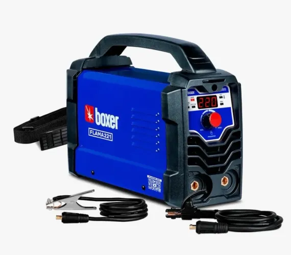 Máquina de Solda Inversora Boxer Flama 221 - 220V