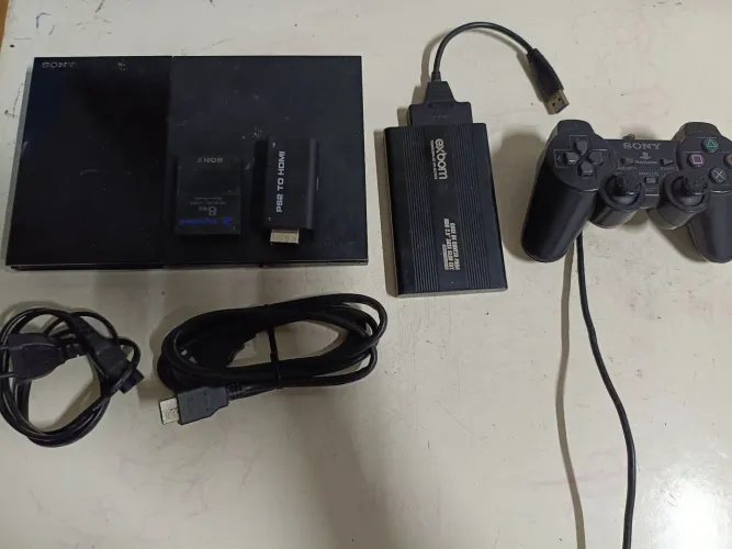 VENDE-SE PS2 DESBLOQUEADO COMPLETO!