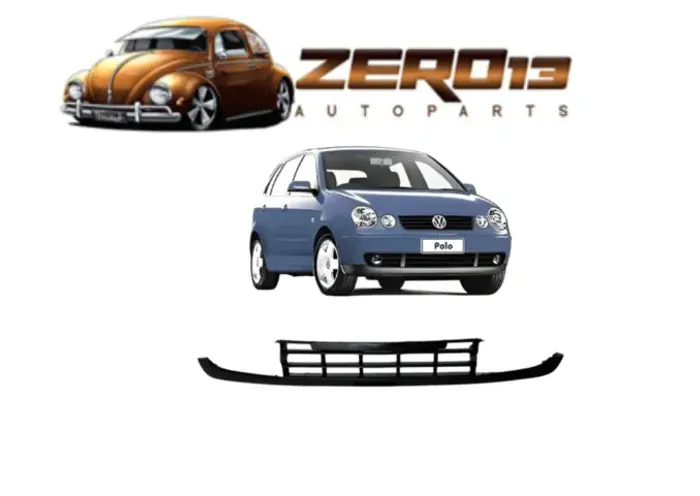 Grade Inferior Spoiler (Saia Parachoque) VW Polo 2003 a 2006 - VG05004VAS