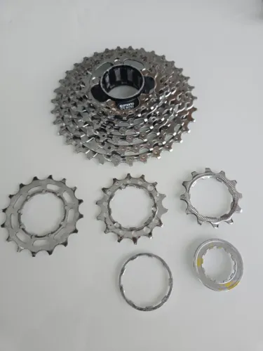 K7 Cassete 9v, Shimano Deore XT M-750, anos 90, impecável