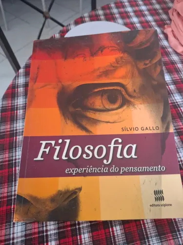 Livro - Filosofia experiência do pensamento Editora Scipione Usado