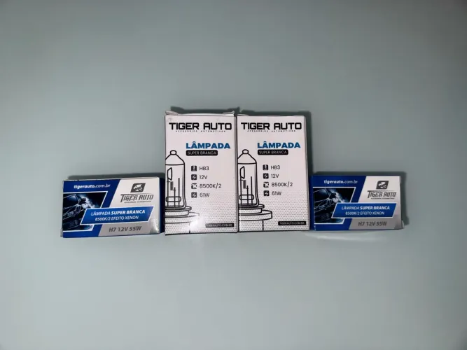 Kit para farol super branca halogena
