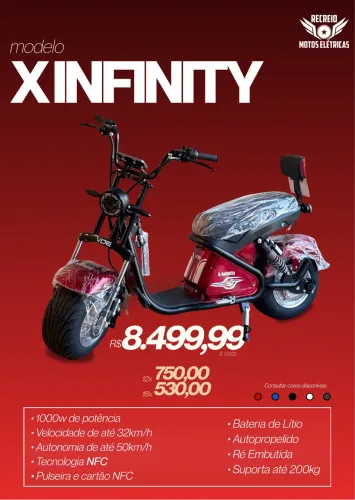 X-INFINITY 1000W PRONTA ENTREGA