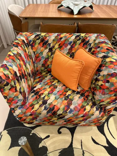 Linda poltrona estofada