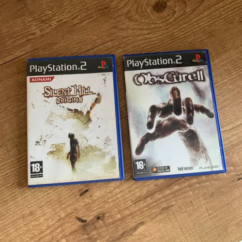 Jogos originais ps2 silent hill origins e obscure II 2 PlayStation play Tipo Resident evil