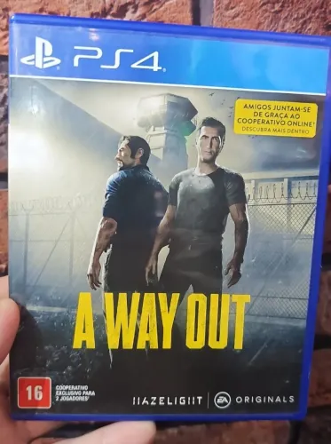 JOGO A WAY OUT PS4 CIB USA