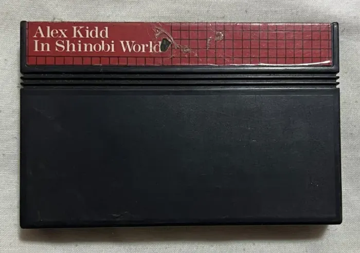 Jogo Alex Kidd In Shinobi World para Sega Master System