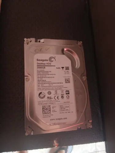 HD de 3.5 de 2TB para Desktop DVR Ps2 Fat ou Xbox One Fat