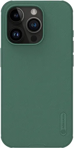 Capa Anti Impacto Nillkin Modelo Frosted Pro Compatível com iPhone 15 Pro Max - Verde