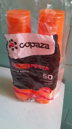 Copos 300ml Neon Festa