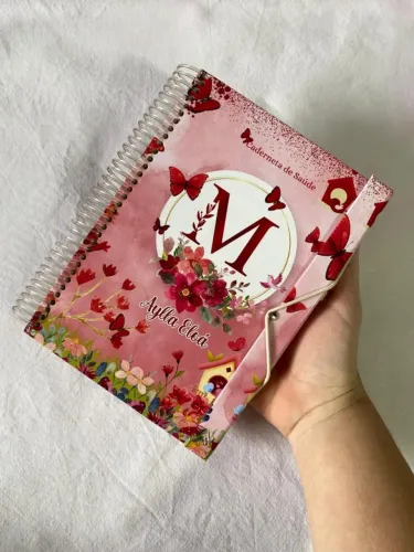 Caderneta de Saúde Menina Personalizada com o tema que desejar