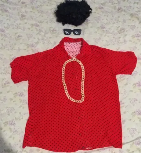 Fantasia anos 70/80 masculino