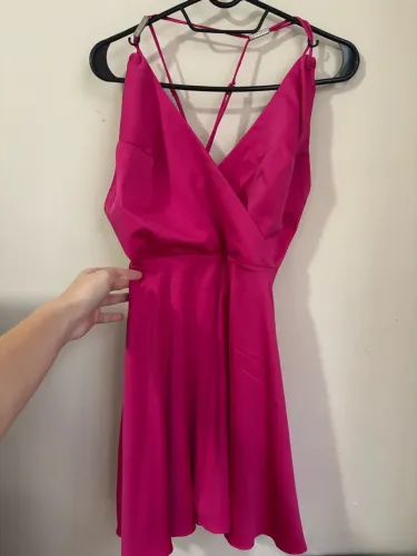 vestido my place rosa pink