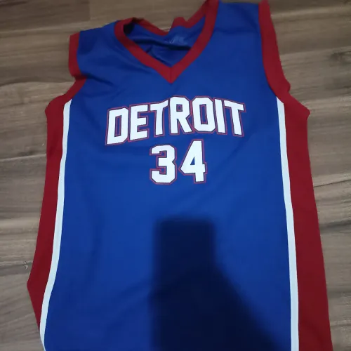 camisa do Detroit pistons 34