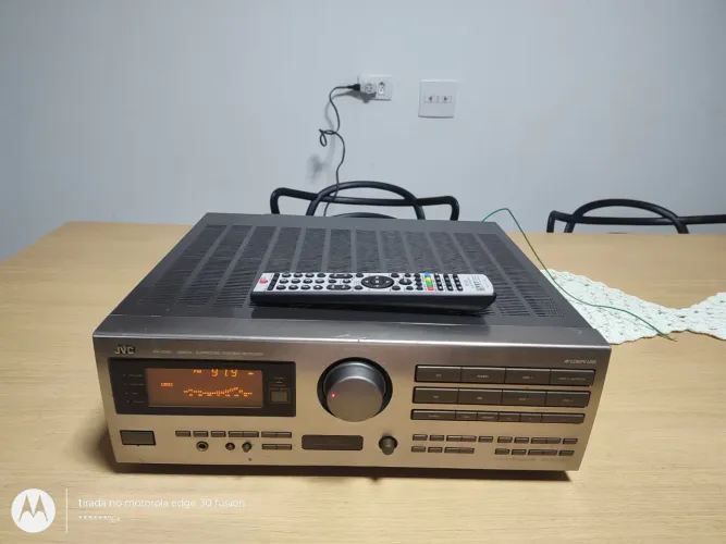 Receiver JVC RX 709v com controle