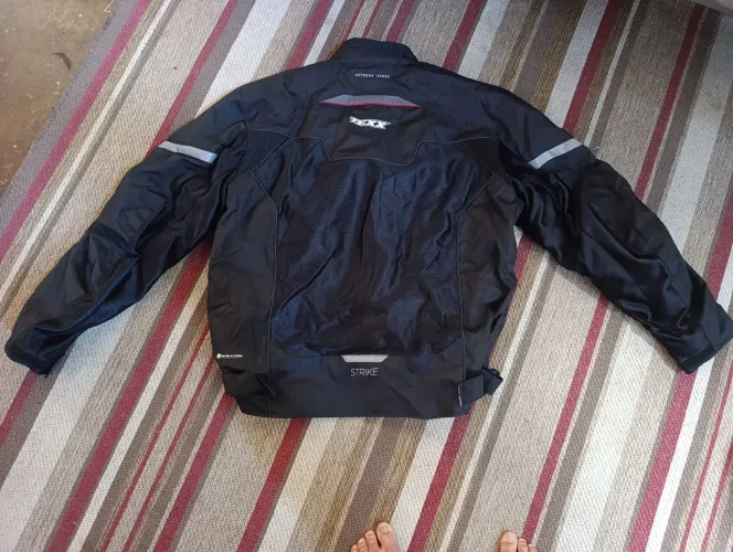 Jaqueta motoqueiro masculina Texx Extreme Speed 6XL / 7G com protetores Nova