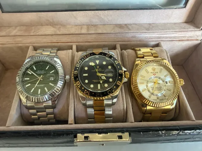 3 Relógios Rolex