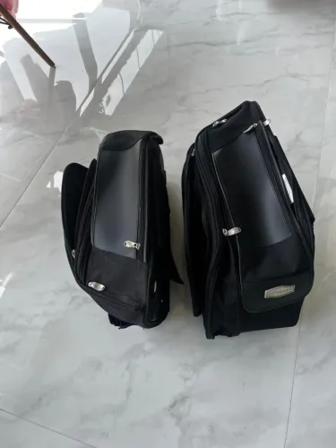 Bolsas para moto Kuryakyn originais - conjunto completo - ótimo estado
