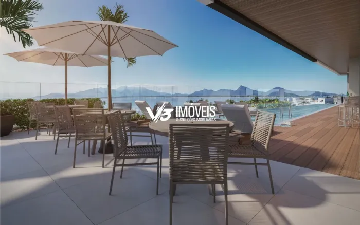 Apartamento Frente para Baia de Guaratuba, 158 M², 4 suites, 3 vagas de garagem