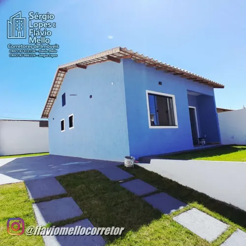 ITABORAÍ - Casa ALTO PADRÃO 2 quartos 1 Suíte !! Financiada Cod(635IV)