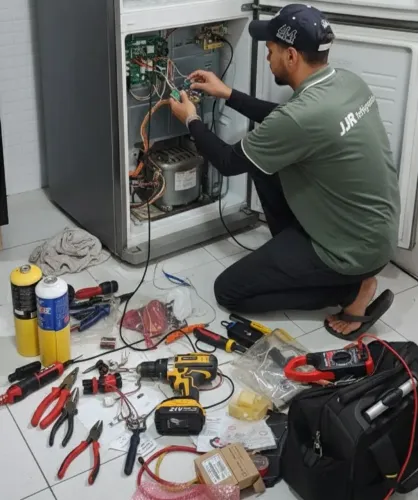 Avaliação técnica de geladeira na Cachoeirinha