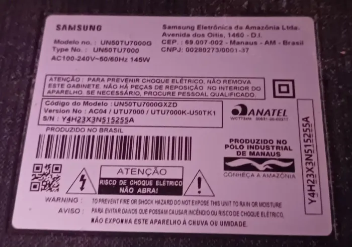 Tv Samsung 50 polegadas