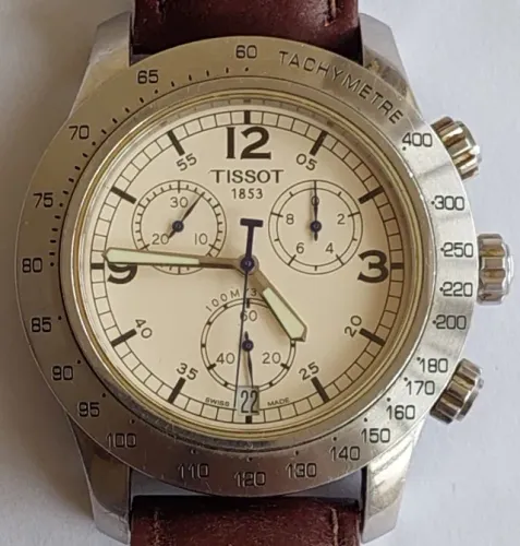 RELÓGIO TISSOT CRONÓGRAFO V8 - SAFFIRE CRYSTAL - ORIGINAL - RARO!!!