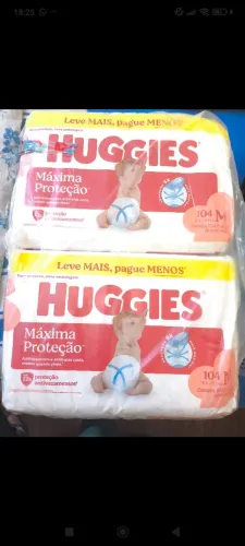 Fralda Huggies supreme Care Tam M 