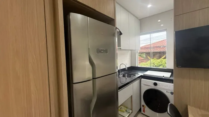 Apartamento 1 quarto, semi- mobiliado