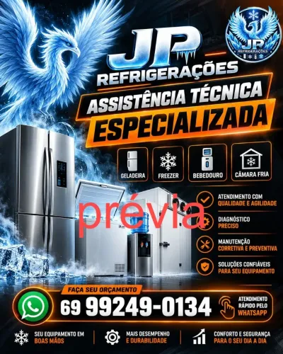 Manutenção em geladeira 