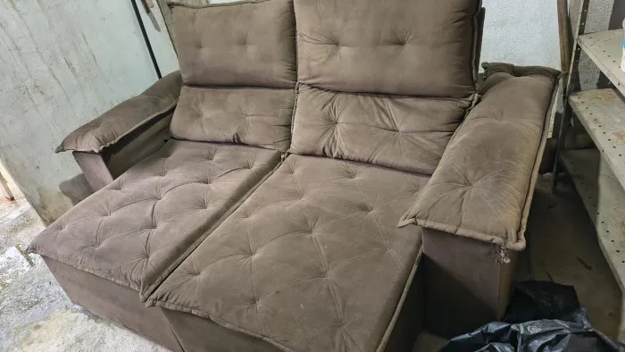 Sofa retrátil 3 lugares