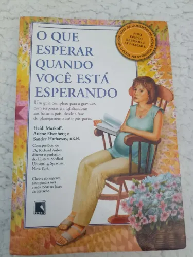 Livro o que espera quando vc está esperando
