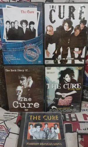 THE CURE KIT COM 4 DVDS+ CD DE BRINDE - 99 FRETE GRATIS