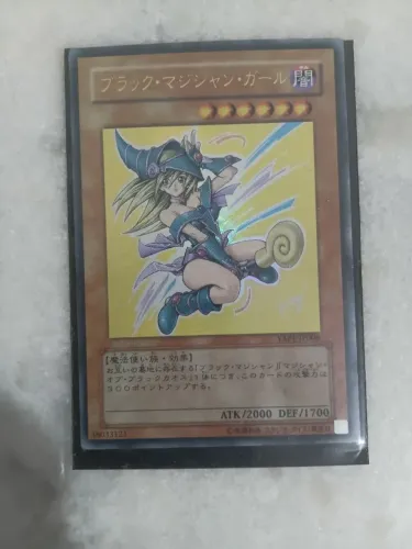 Dark Magician Girl YAP1-JP006 Edição Limitada Japonesa em perfeito estado no sleeve.