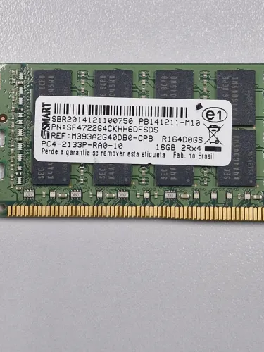 Memória DDR4 16Gb para servidores
