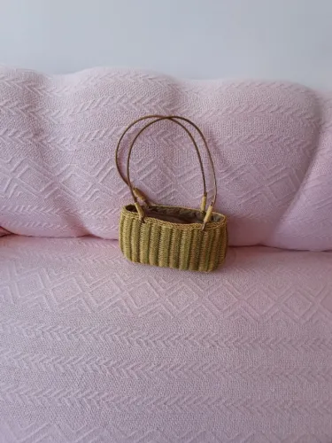 Bolsa de Palha forrada