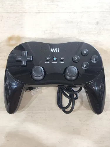 Controle pro de Nintendo wii original seminovo