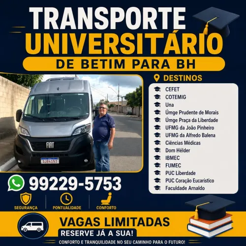 Transporte universitário de Betim 