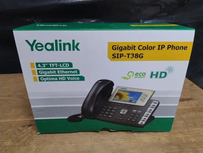 Telefone IP Yealink SIP-T38G 