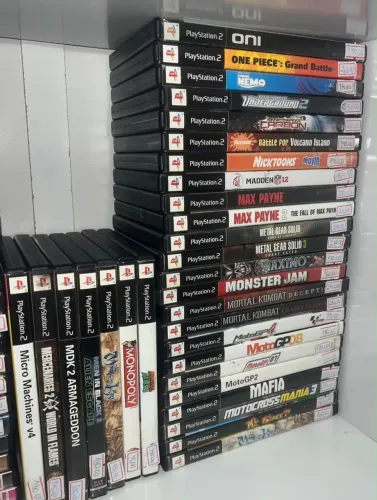 Jogos PlayStation 2 originais black label