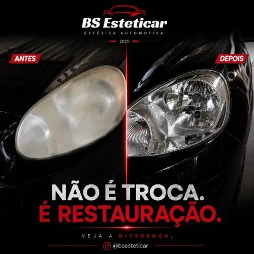 Polimento e Vitrificação de Faróis - Revitalização de Faróis