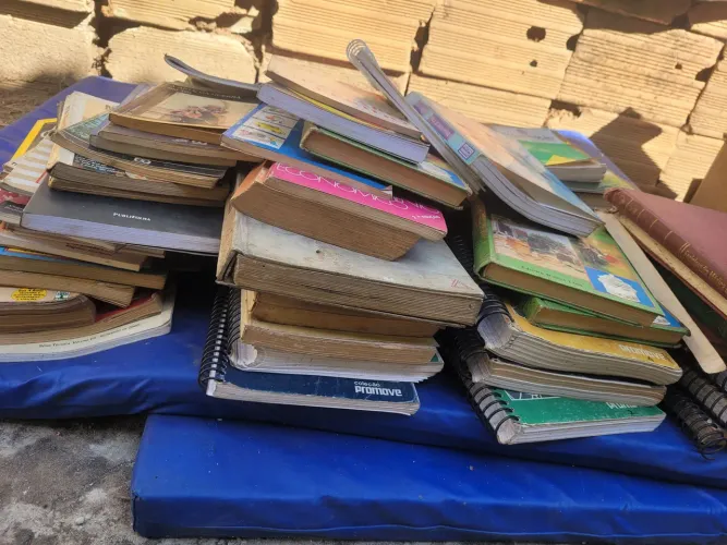 Livros para doação para biblioteca