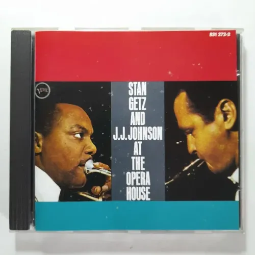 Cd Stan Getz And J.J. Johnson At The Opera House. Importado, seminovo.